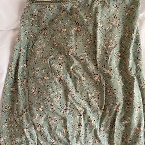 Brandy Melville Long Floral Skirt